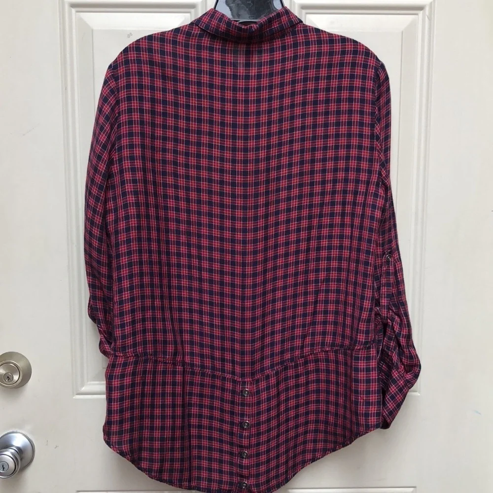 Liverpool Jeans Company lightweight plaid